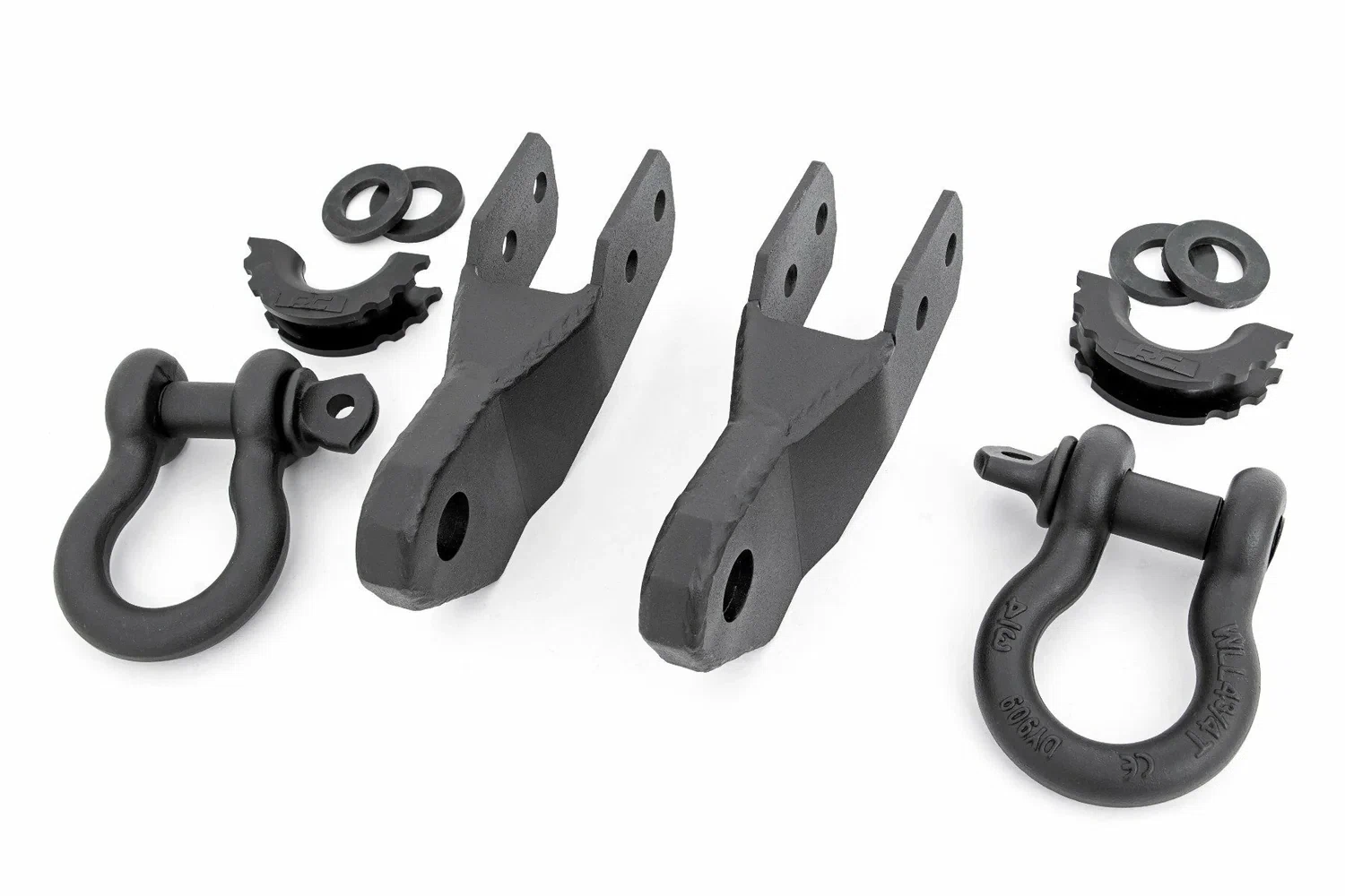 Fits Chevy Colorado 2&4WD (15-22) Tow Hook to Shackle Bracket D-Ring Combo RS167